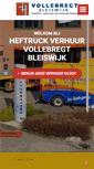 Mobile Screenshot of heftruck-verhuur.nl